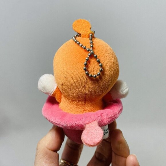 Sega Toys Anpanman Dokinchan Plush Hang Chain 3” Doll Pink Anime Japan Animation - Picture 2 of 9